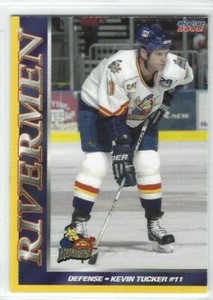 2001-02 Peoria Rivermen (ECHL) Kevin Tucker