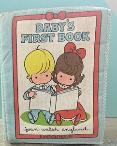 Vtg Baby’s First Book Cuddle Cloth Joan Walsh Anglund Random House 1985 - Picture 1 of 9