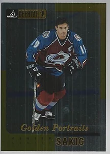 Retratos dorados de colmena 1997-98 #4 Joe Sakic - Imagen 1 de 1