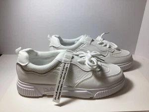 Zapatillas bajas N 86, plataforma de elevación ligera zapatos blancos talla 7,5 EE. UU. - Imagen 1 de 15