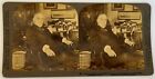 Stereoview Image President McKinley White House Cabinet Room Head Council Table 