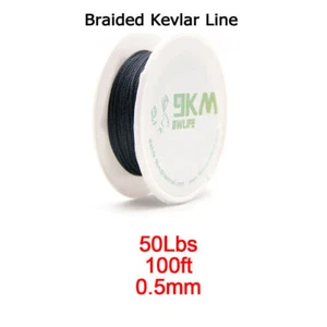 Cuerda Táctica Supervivencia Trenza Línea de Pesca Paracord Cuerda Hecha con Kevlar - Imagen 1 de 39