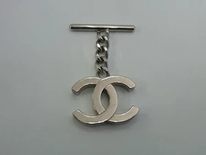 Auth GC70 Chanel COCO mark bag charm silver hardware from Japan - Picture 1 of 24