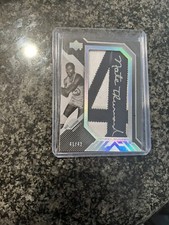 2007 UD Black Nate Thurmond Jersey Number Patch Auto /42 Golden State Warriors