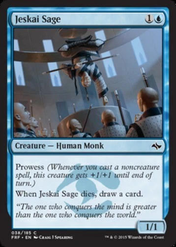 4 Jeskai Sage ~ Near Mint Fate Reforged 4x x4 Playset MTG Magic UltimateMTG Blue - Image 1 of 1