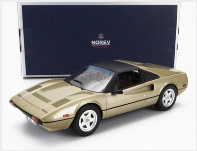 NOREV 187932 FERRARI - 308 GTS 1982 - GOLD MET - 1/18 - Immagine 1 di 4