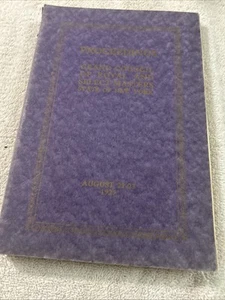 GRAND COUNCIL PROCEEDINGS OF ROYAL AND SELECT MASTERS NEW YORK 1927 - Picture 1 of 11