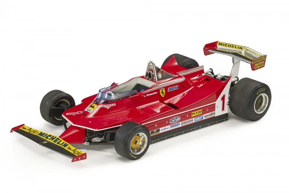 GP Replicas Scala 1/18 Resina GP45A - Ferrari 312T5 #1  1980 Jody Scheckter - Immagine 1 di 2