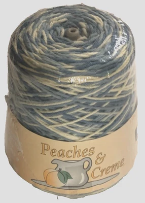 Peaches & Creme Cotton Cone 133 Shaded Denim New - Image 1 of 2