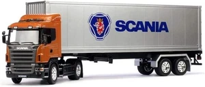 WELLY TRANSPORTER 1:32 DIE CAST CAMION SCANIA R470 CON RIMORCHIO ART 32626 - Foto 1 di 3