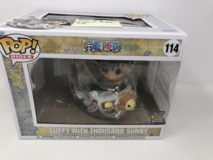 Funko Pop! Vinyl Rides Luffy With Thousand Sunny Shop CCXP Exclusivo #114 DAÑOS - Imagen 1 de 11