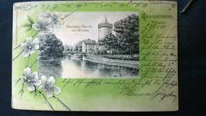 Ak Brandenburg an der Havel,    Steinthortum um 1900 - Bild 1 von 2