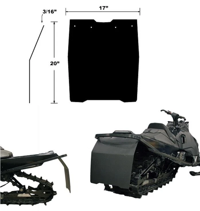 Solapa de nieve Proven Design Products SF-XMS13PB Foto 1 de 3