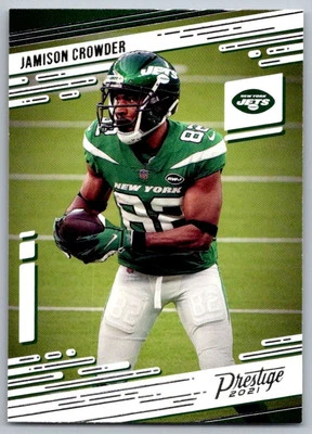 2021 Panini Prestige Jamison Crowder New York Jets #164 - Image 1 of 2