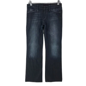 G-STAR RAW LINCOLN Women Dark Blue Loose Bootcut Fit Jeans Size W32 L34 - Picture 1 of 9