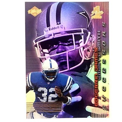 Edgerrin James Emmitt Smith 1999 收藏家边缘第一名继任者插入 #7  — 第 1/2 张图片