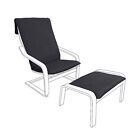 Loft 25 Velvet Poang Chair Cover Replacement Pello Armchair Footrest Slipcover