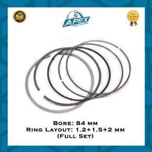 BMW E82 E88 F20 F21 F23 335i 3.0 N55B30 ENGINE N55 PISTON RINGS SET 11257594453 - Picture 1 of 2
