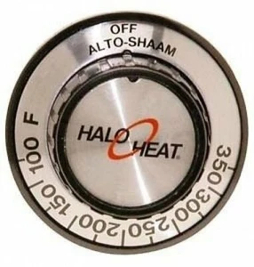 BLACK PLASTIC KNOB,THERMOSTAT(100º to 350º F ) ALTO SHAM KN3468 - Picture 1 of 1
