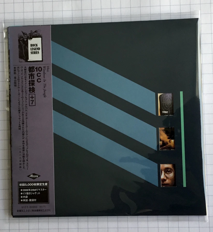 10CC - Windows In The Jungle + 7 REMASTERED JAPAN MINI LP CD NEU RAR! UICY-93083 - Bild 1 von 1