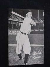 1947 Bond Bread D305 Baseball Card # 28 Ralph Kiner RC HOF Pittsburgh Pirates NM