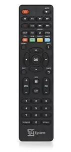 TELE System/Fuba Telecomando Originale sostitutivo per Decoder tivùsat TS9018HEV - Foto 1 di 5