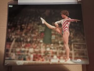 Mary Lou Retton Auto/Signed USA Olympics 16 X 20 Photo JSA WP448827 