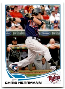 2013 Topps Chris Herrmann Rookie Minnesota Twins #335