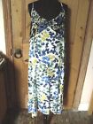 Farhi Nicole Farhi floral nightgown, dress straps blue/green/white NWT RRP £69