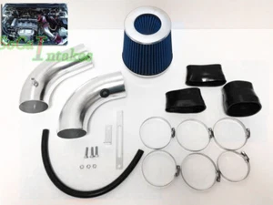 Black Blue Air Intake kit & Filter For 1999-2003 Mazda Protege 1.8L 2.0L MP5 L4 - Picture 1 of 1