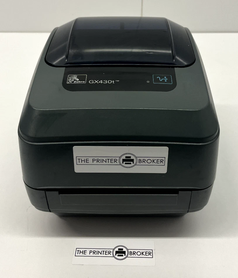 Zebra GX430t Impresora De Etiquetas De Transferencia Térmica GX43-102520-000 - Imagen 1 de 4