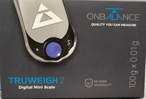 On Balance TruWeigh V2 Pocket Scales 100g x 0.01g Digital New Boxed & Sealed - Picture 1 of 14