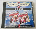 THE WHO Back 2 Back Rarities 1966 - 1972 Vol. 1 & 2 (CD, 1991)