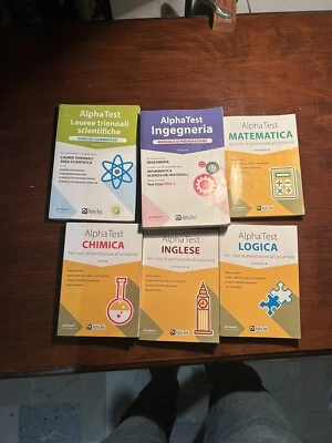 Alpha Test Ingegneria Set Manuale/Esercizi/Prove di verifica - Immagine 1 di 4