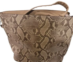 Carlos By Carlos Santana Snakeskin Sholulder Bag withCrossbody Buckle Strap  - Picture 1 of 3