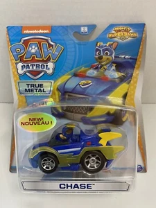 Nickelodeon Paw Patrol True Metal Chase Mighty Pups Super Paws BRAND NEW - Picture 1 of 1