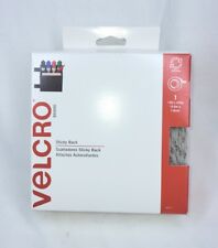 VELCRO Brand Stick On Roll polyvalent 15 pieds x 3/4' blanc 90277