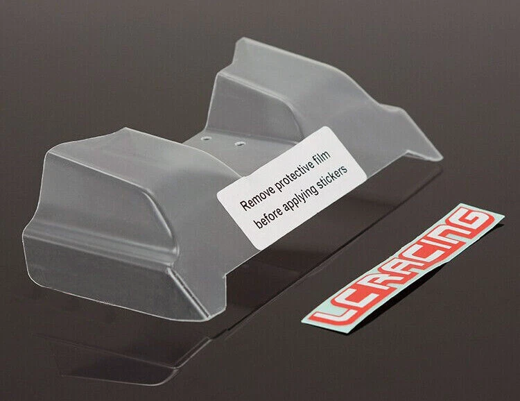 LC-Racing Alettone Lexan Trasparente per EMB-1H Buggy 1:14 Pro - L6090 - Immagine 1 di 1