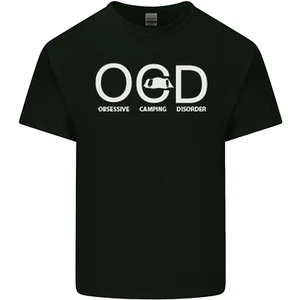 T-shirt bambino disturbo ossessivo da campeggio OCD ragazzi ragazze - Foto 1 di 67