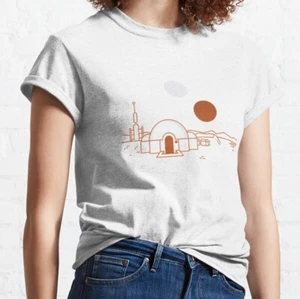 Camiseta clásica de viaje vintage Tatooine - Imagen 1 de 4