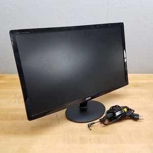 Acer S240HL 24" LCD Monitor, 1080p - USED - Picture 1 of 5