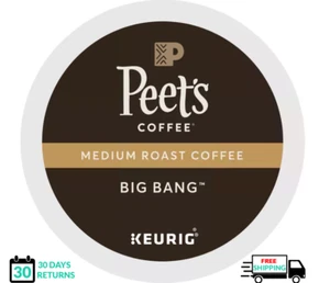 🆕☕ Peet's Big Bang Coffee Keurig K-cups - Imagen 1 de 1