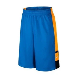 NIKE Boys Franchise Basketball Althletic Shorts Blue & Orange Size Youth Medium - Picture 1 of 2
