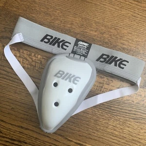 Bike Men Jockstrap 2” Waistband Athletic Jock Supporter Cup Size Medium NEW - Picture 1 of 10