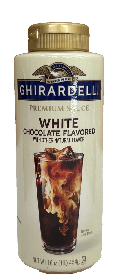 Ghirardelli Premium White Chocolate Flavored Sauce 16 oz - Image 1 of 1