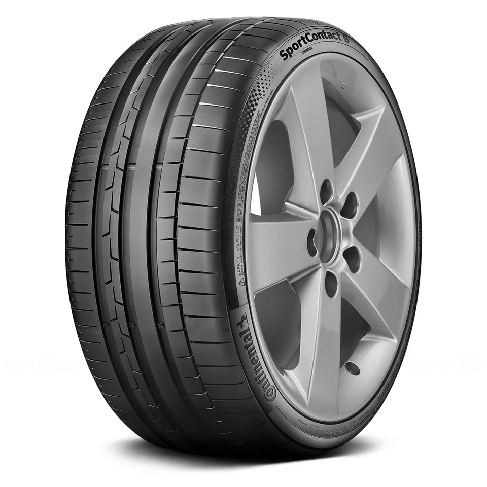 Continental Set of 4 Tires 245/40R20 V CONTISPORTCONTACT 6 Summer / Performance - Image 1 of 4