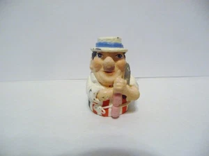 THIMBLE PEWTER MCMILLAN & WIFE HANDPAINTED TCC'S 'VILLAGE CHARACTERS' "BUTCHER" - Picture 1 of 5