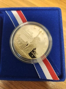 UNITED STATES 1986 S ELLIS ISLAND ONE DOLLAR (PSL037299) - Picture 1 of 3