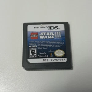 Lego Disney Star Wars III 3 The Clone Wars Nintendo DS Cartridge Only Lucas Art - Picture 1 of 4