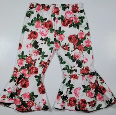 Pantalones cortos Rose Bell 10/12 para niñas acampanados coloridos retro  Foto 1 de 4